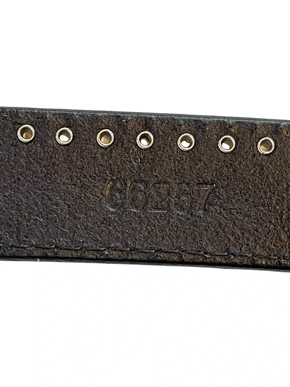 Black Studded Leather Belt 90s Size M/L